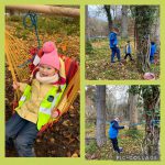 Using rope lines and swings